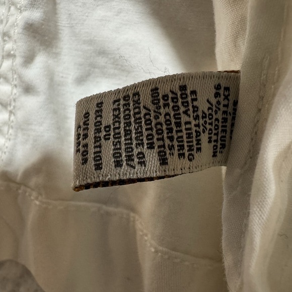 Abercormbie‎ & Fitch Womens Sz S White Double Breasted Naval Belt Jacket Coat - Picture 11 of 14